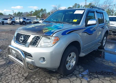 2010 Nissan Pathfinder S z USA, uszkodzony, nr VIN 5N1AR1NB3AC629550